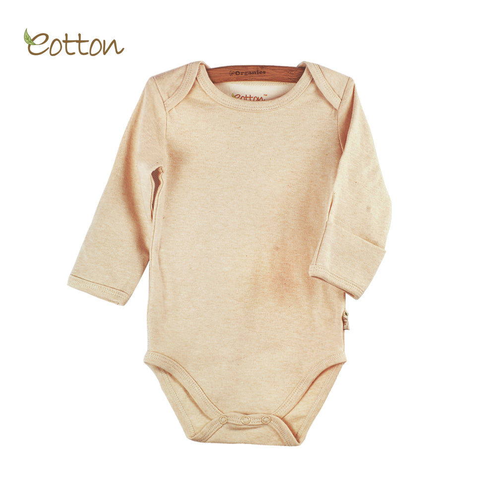 Organic Long Sleeve Body with Envelop Neck