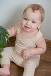 Organic Single Jersey Stripe Summer Baby Trouser