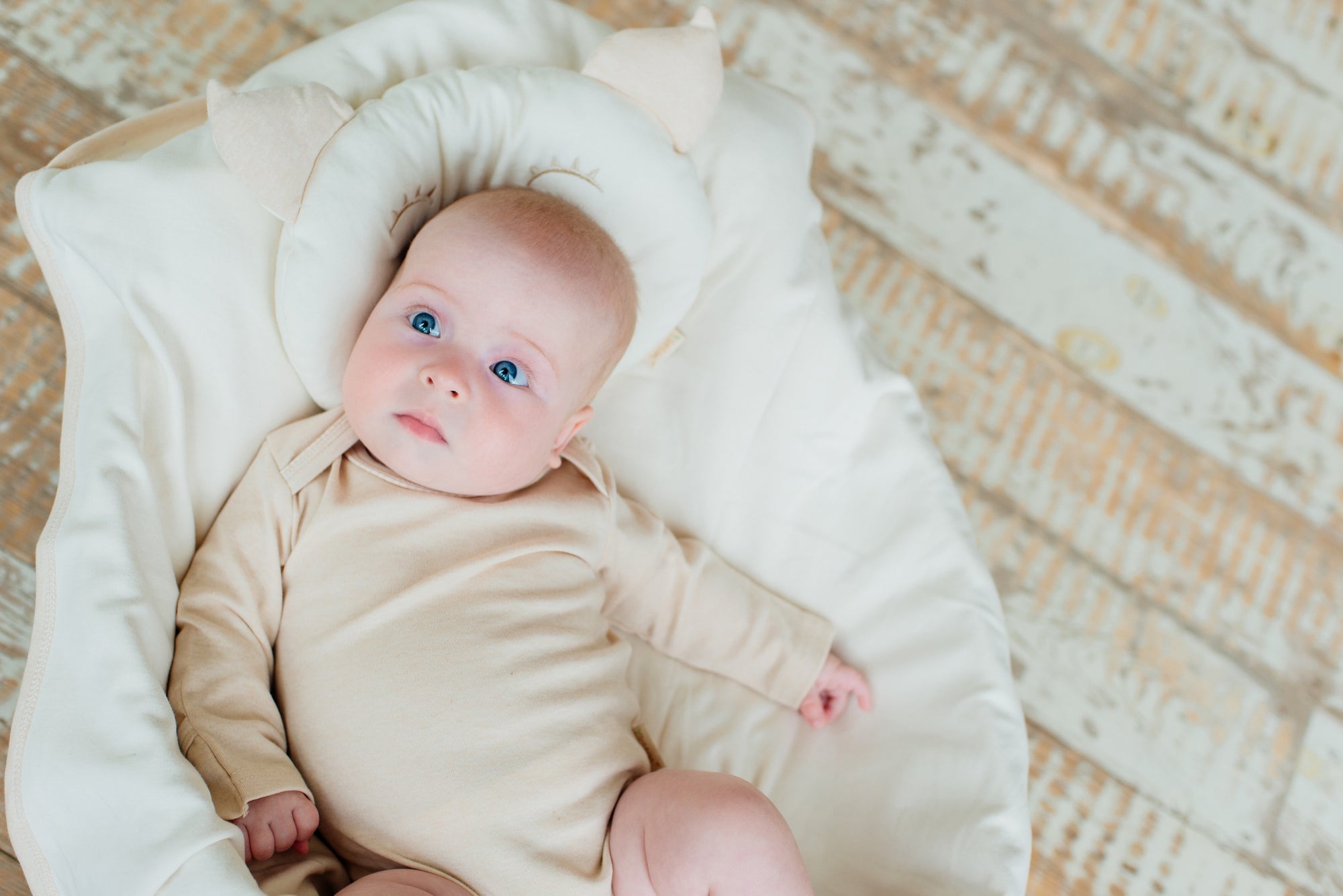 Organic Long Sleeve Body with Envelop Neck