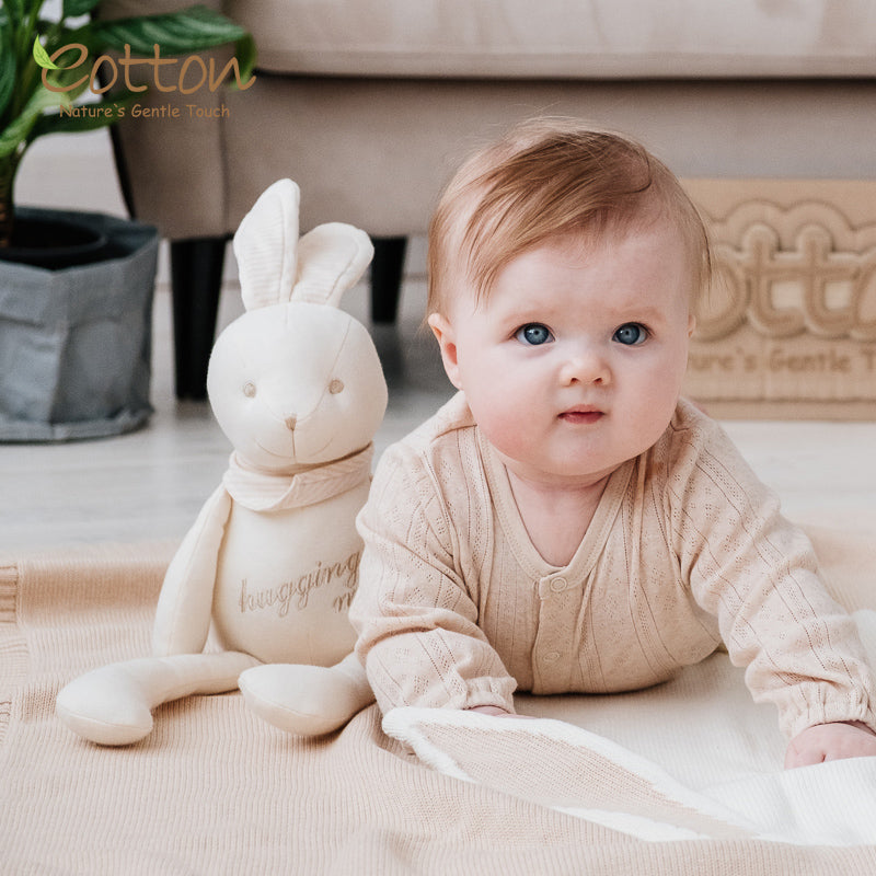 Organic Bunny Toy "Hugging Me"