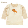 Organic Long sleeve T-shirt with a Lion