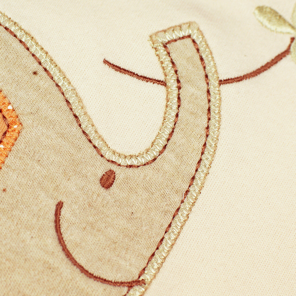 Organic Short Sleeve T-shirt with an Elephant