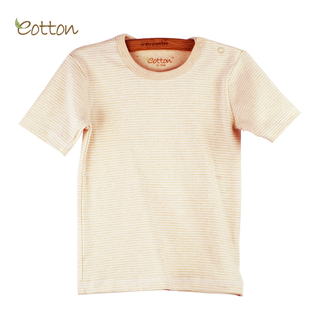 Organic Short Sleeve Plain T-shirt