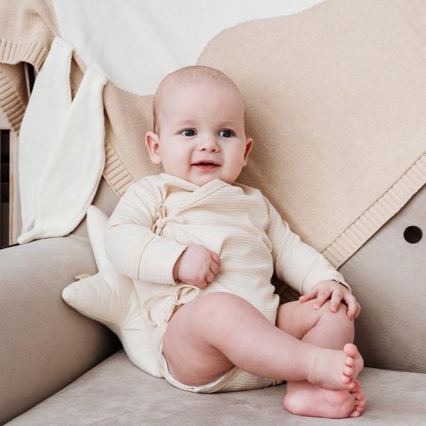 Organic Cotton Kimono Bodysuit