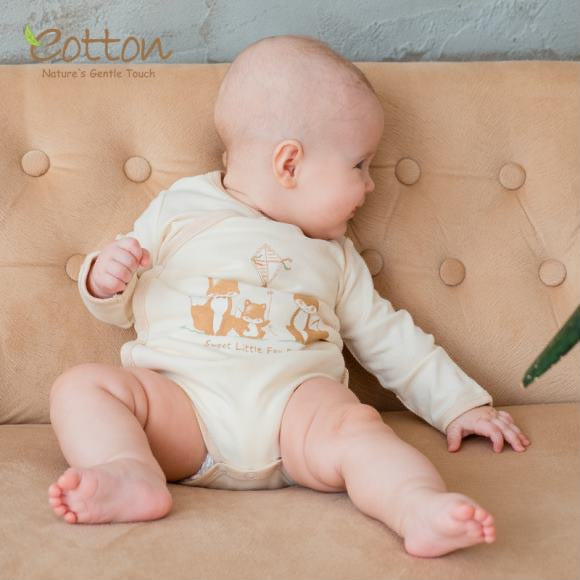 Organic Cotton Little Fox Luxury Baby Gift Set