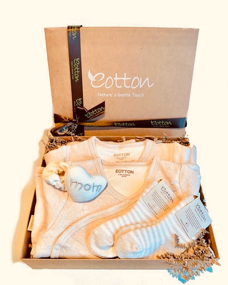 Organic Cotton Baby Winter Gift Set