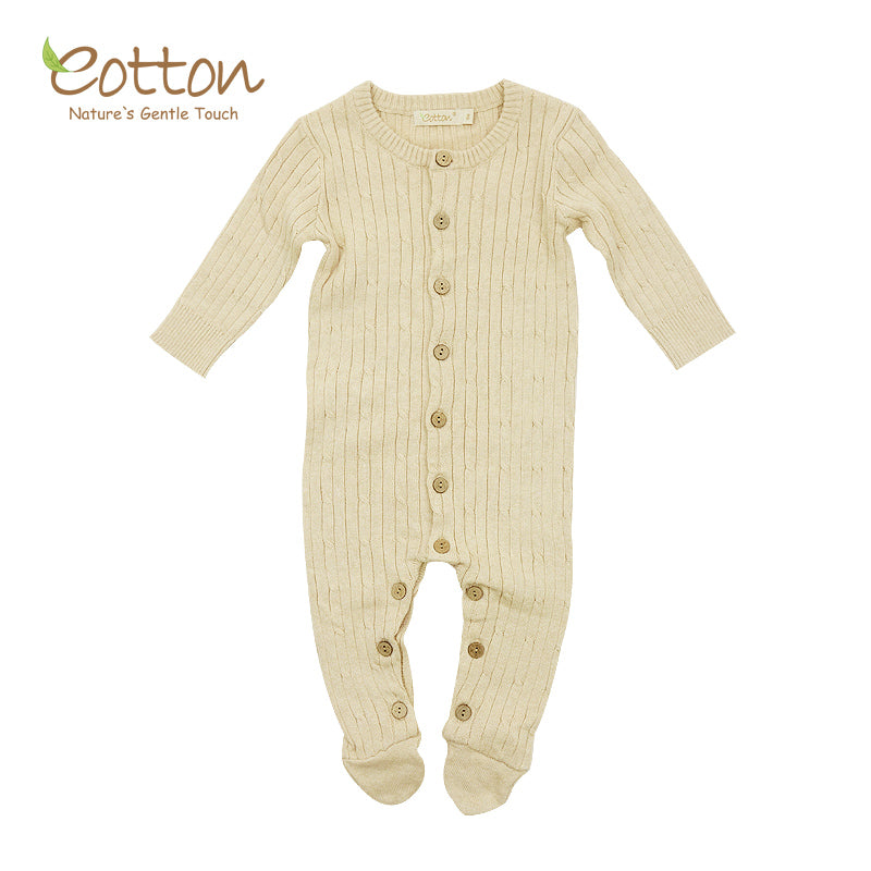 Organic Knitted Romper Vancouver