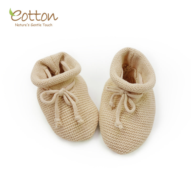 Organic Knitted Booties