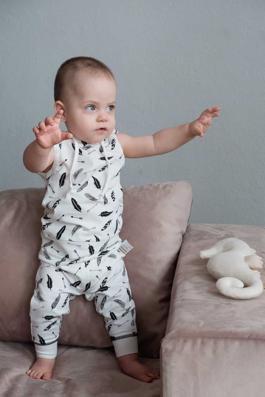 Organic Trousers Feathers