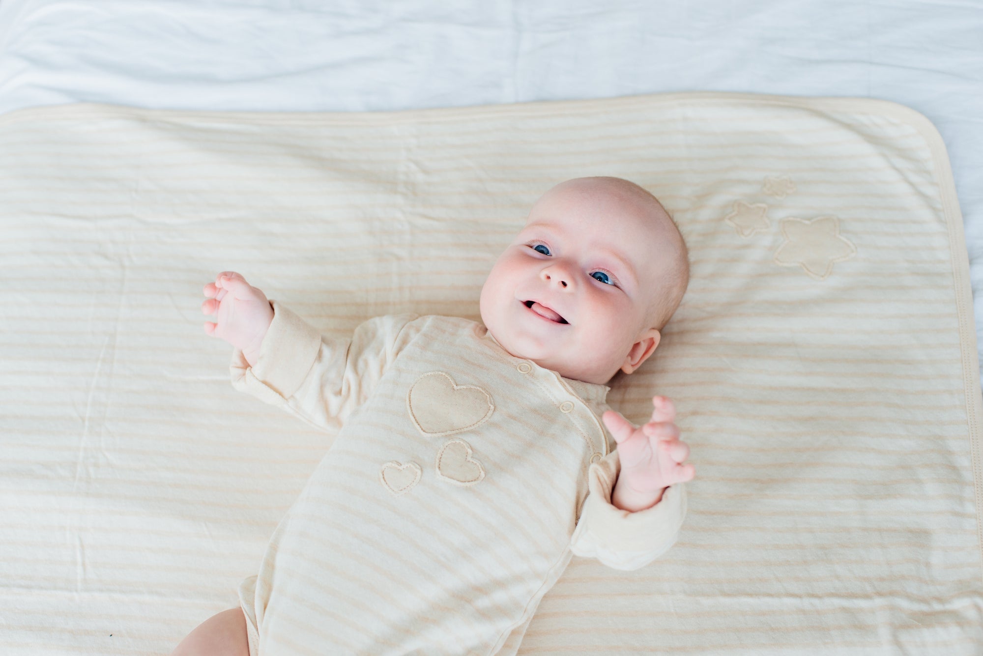 Long Sleeve Organic Baby Bodysuit with Snaps