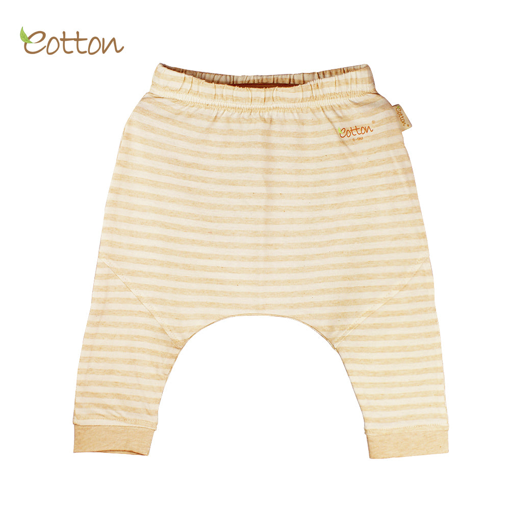 Organic Single Jersey Stripe Summer Baby Trouser
