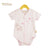 Organic Full Open Baby Pale Pink Bodysuit