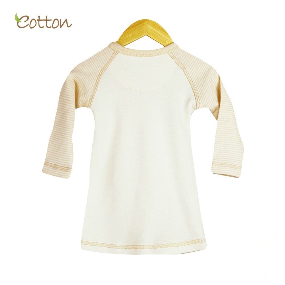 Organic Kimono Top with Bear and Stars