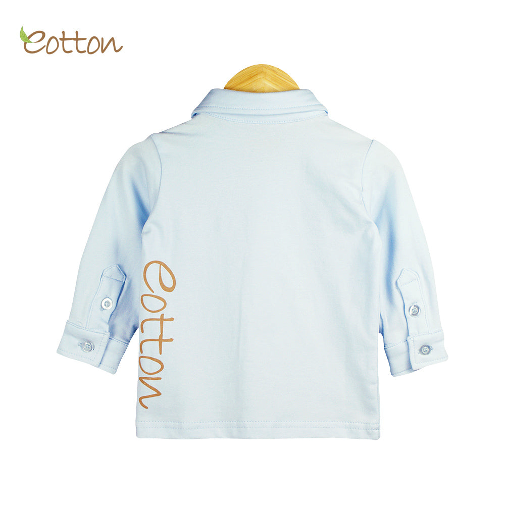 Organic Baby Blue Classic Shirt