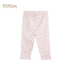 Organic Baby Pink Pyjama Bottoms with Butterflies.