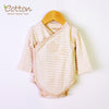 Long Sleeve Organic Baby Kimono Bodysuit Wrap
