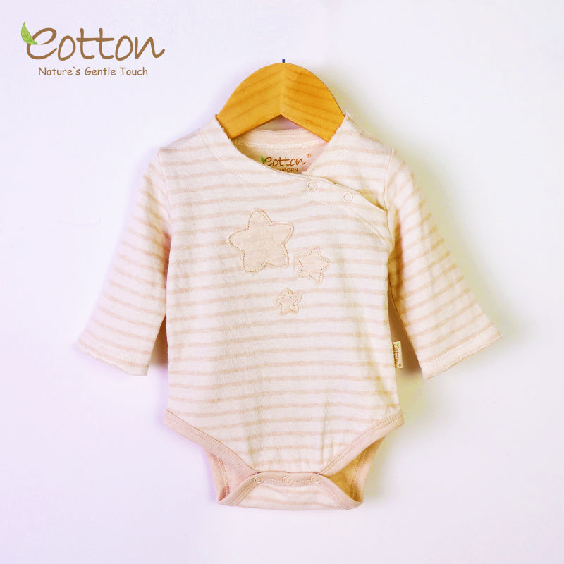 Long Sleeve Organic Baby Bodysuit with Snaps