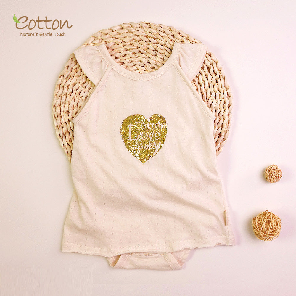 Love Baby Girl Sleeveless Onesie