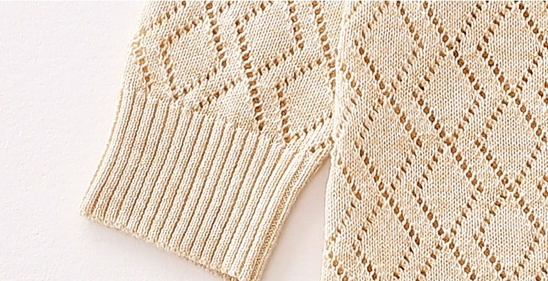 Organic Knitted Romper with Hat